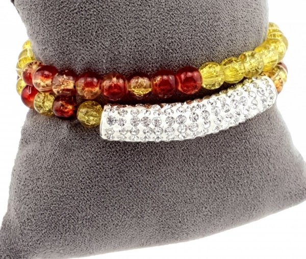 Bracelet Crystals Celebrity Surgical Steel