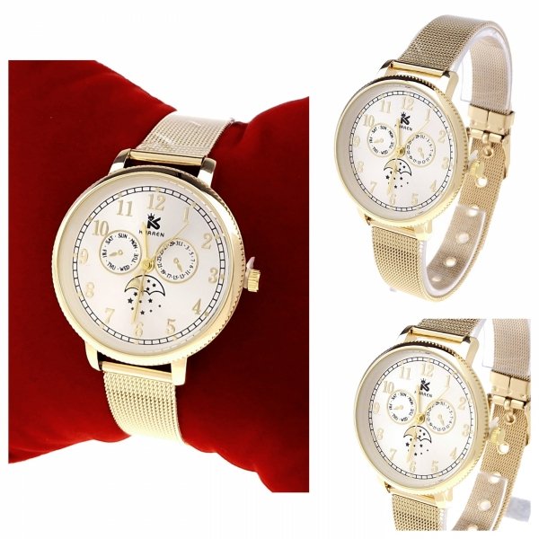 Women's watch golden kurren stainless steel