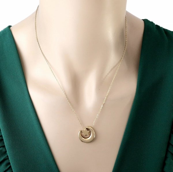 GOLD CHAIN NECKLACE celebrity STAINLESS STEEL