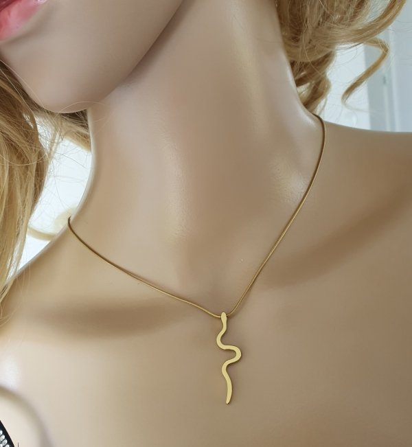 GOLD CHAIN NECKLACE celebrity STAINLESS STEEL