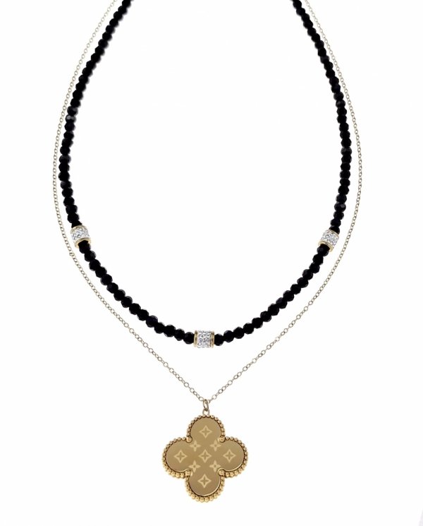 GOLD CHAIN NECKLACE celebrity STAINLESS STEEL