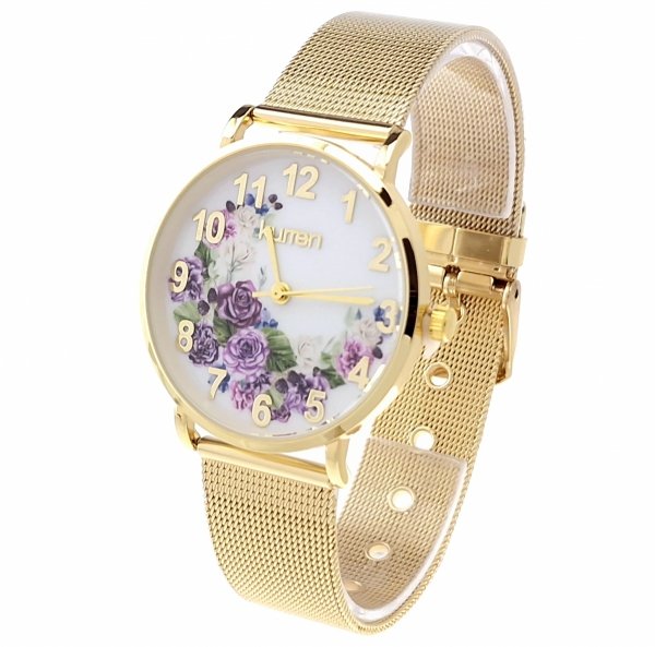 Women's watch golden kurren stainless steel