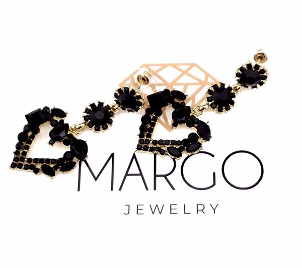 gold plated earrings with exclusive cubic zirconia