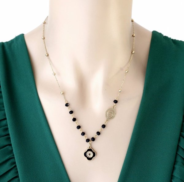 GOLD CHAIN NECKLACE celebrity STAINLESS STEEL
