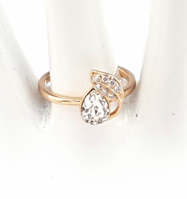 gold ring 16,30mm. gold-plated engagement xuping