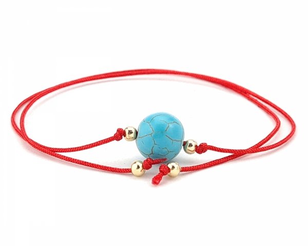 GOLD BRACELET STAINLESS STEEL STRING