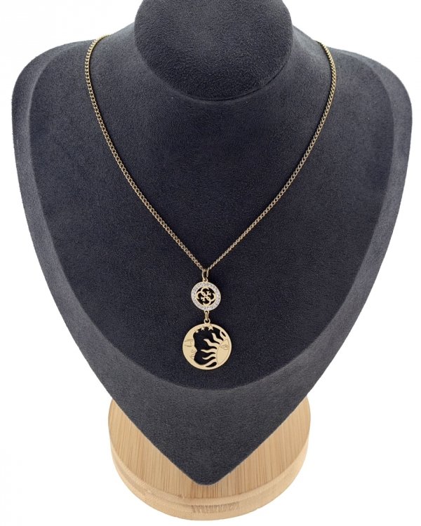 GOLD CHAIN NECKLACE celebrity STAINLESS STEEL