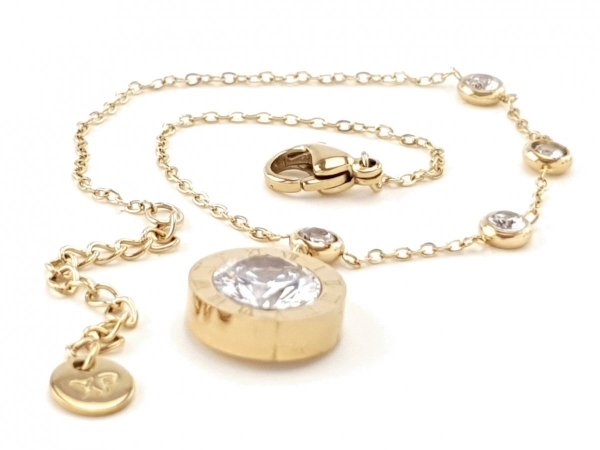 BRACELET GOLD CELEBRITY STAINLESS STEEL