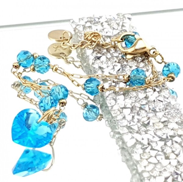 BRACELET GOLD CELEBRITY STAINLESS STEEL