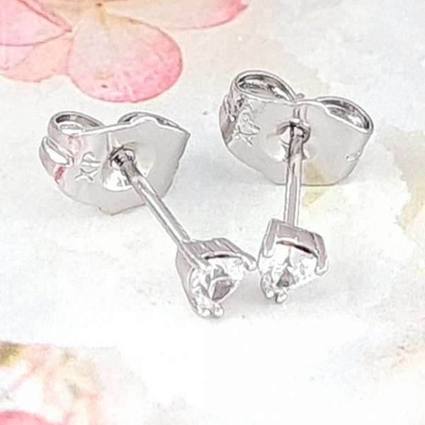 gold plated earrings with exclusive cubic zirconia
