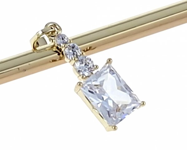 gold pendant 18k shiny xuping