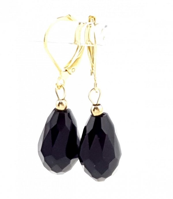 gold earrings made of stainless steel