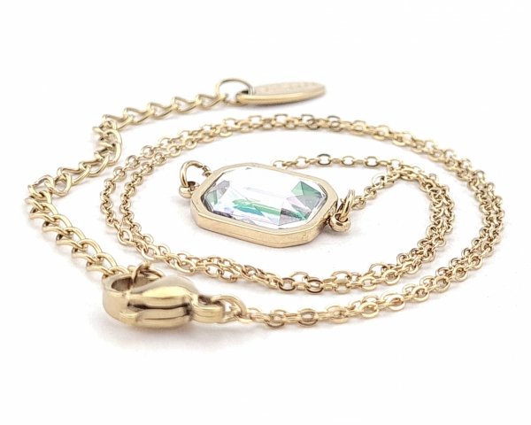GOLD CHAIN NECKLACE celebrity STAINLESS STEEL