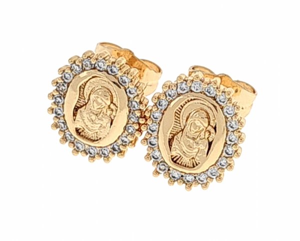 18k gold plated set pendant earrings xuping