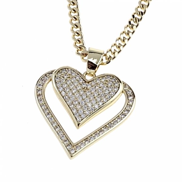 gold pendant 18k shiny xuping