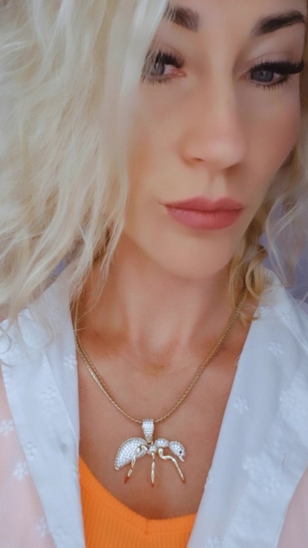 gold pendant 18k shiny xuping