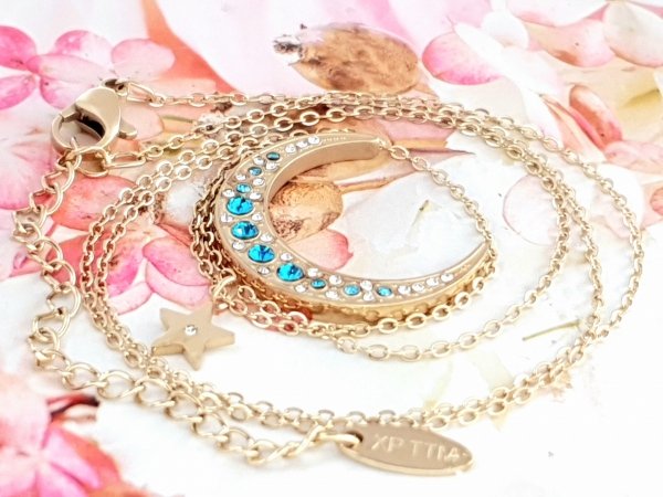 GOLD CHAIN NECKLACE celebrity STAINLESS STEEL