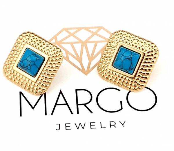 gold plated earrings with exclusive cubic zirconia