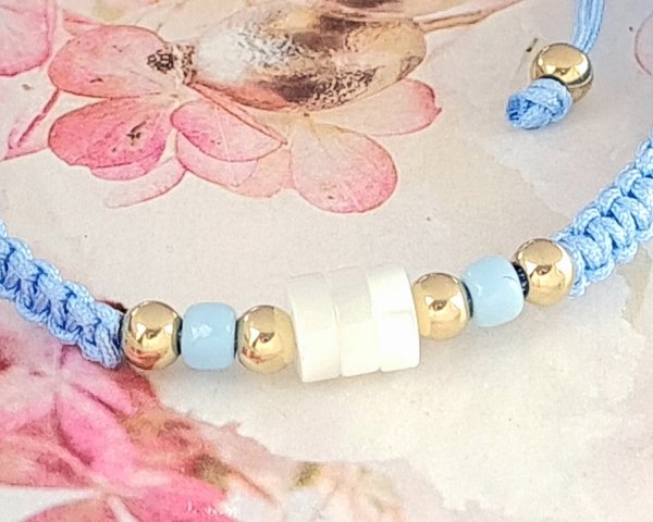 GOLD BRACELET STAINLESS STEEL STRING