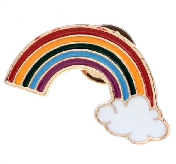 elegant gold brooch
