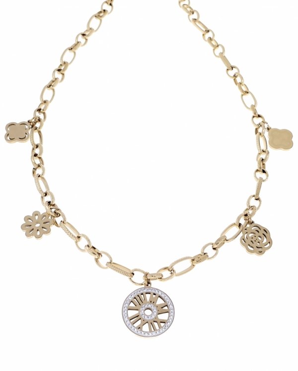 GOLD CHAIN NECKLACE celebrity STAINLESS STEEL