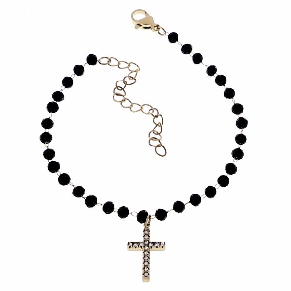 BRACELET GOLD CELEBRITY STAINLESS STEEL