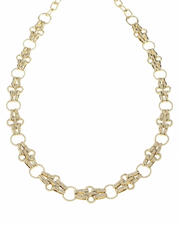 Gold Chain Celebrity Gold Plated Necklace 14K XUPING