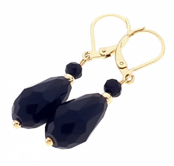 gold earrings made of stainless steel
