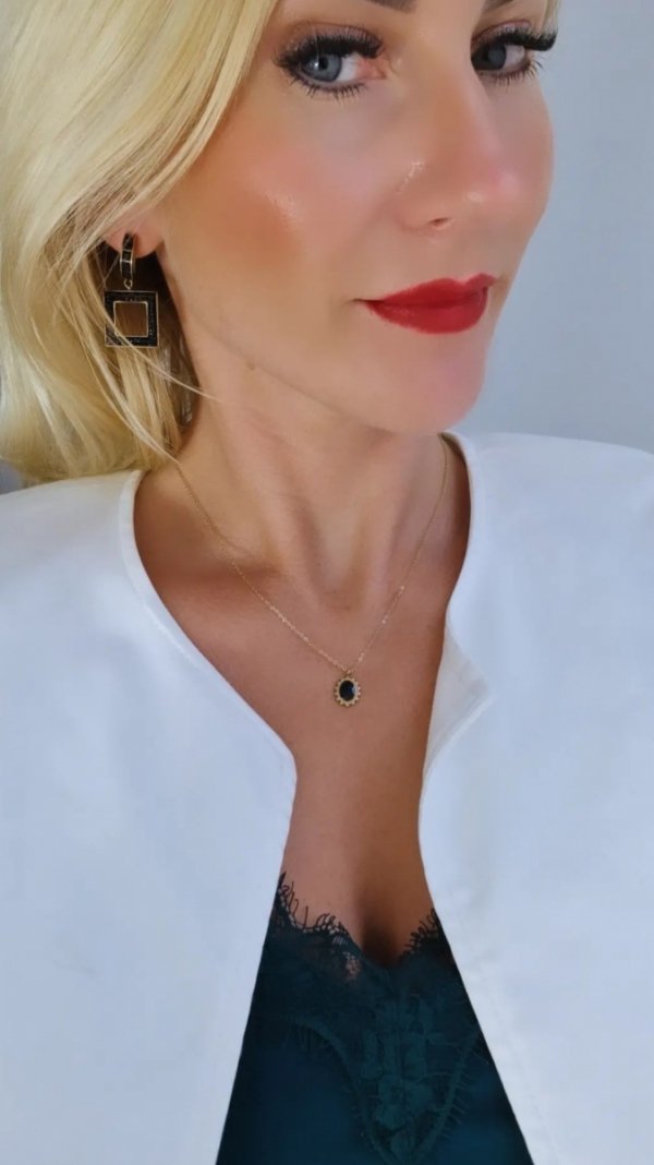 GOLD CHAIN NECKLACE celebrity STAINLESS STEEL