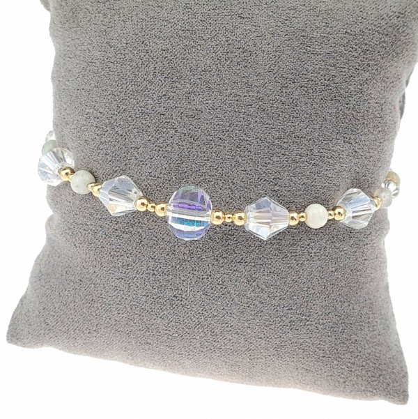 BRACELET GOLD CELEBRITY STAINLESS STEEL