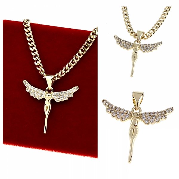 gold pendant 18k shiny xuping