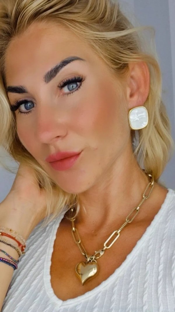 4968 Złote kolczyki pozłacane 18k Xuping wtyczki 