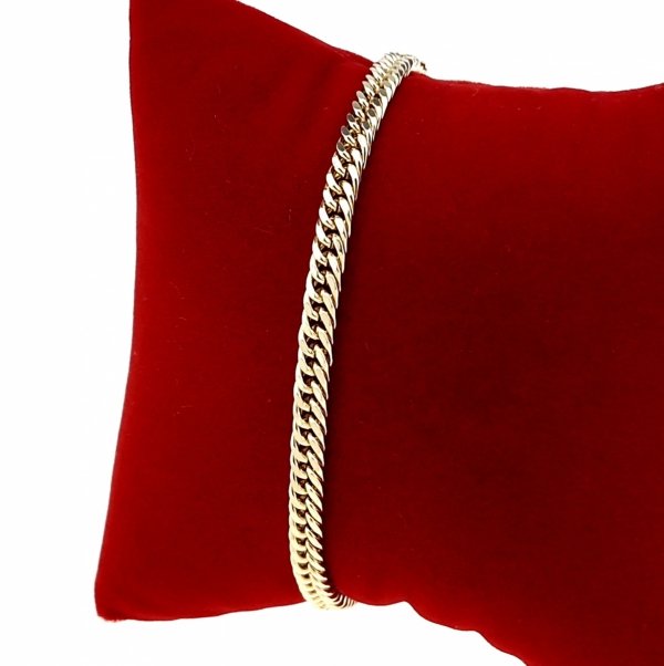 3699 Bransoletka elegancka złota 19cm pozłacana 14k Xuping
