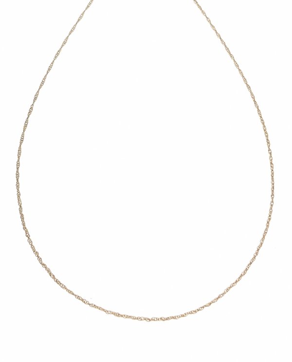 0166 Złoty łańcuszek 45cm 1mm pozłacany 18k Xuping 