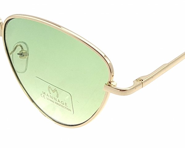 2738 Damskie okulary przeciwsłoneczne muchy ozdobne UV400