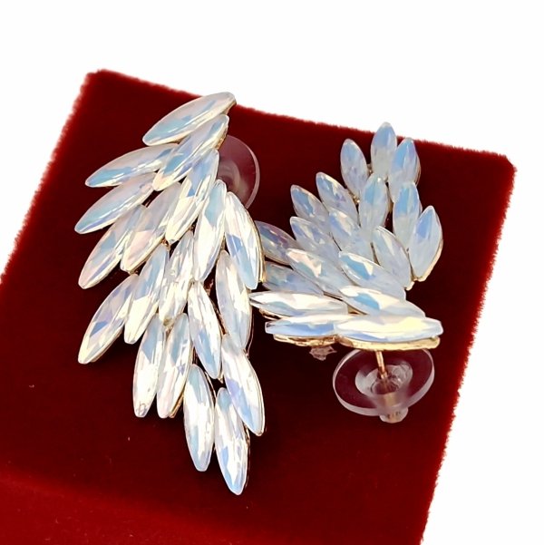 4542 Kolczyki złote pozłacane 14k wiszące
