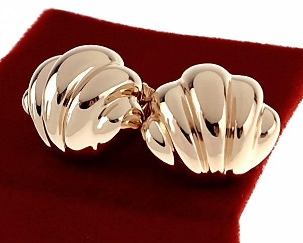 2781 Złote kolczyki pozłacane 18k Xuping sztyfty 