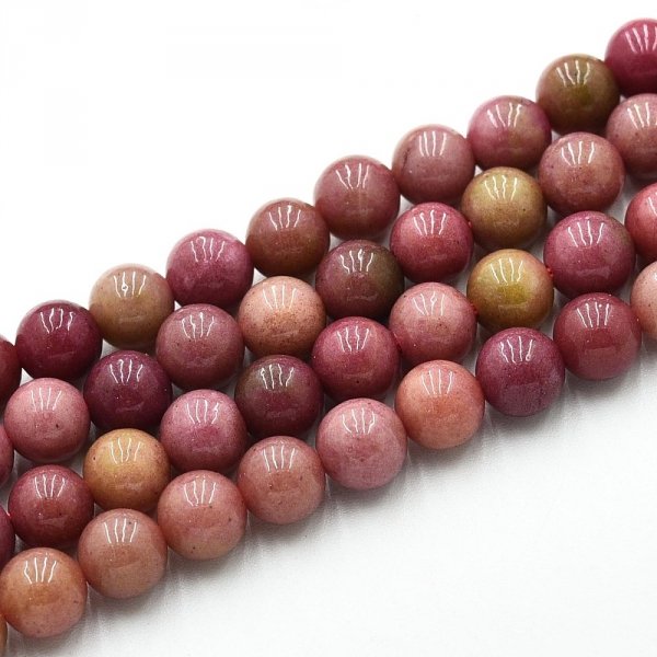 3456 Agat kamień naturalny kula 6mm pasmo 38cm