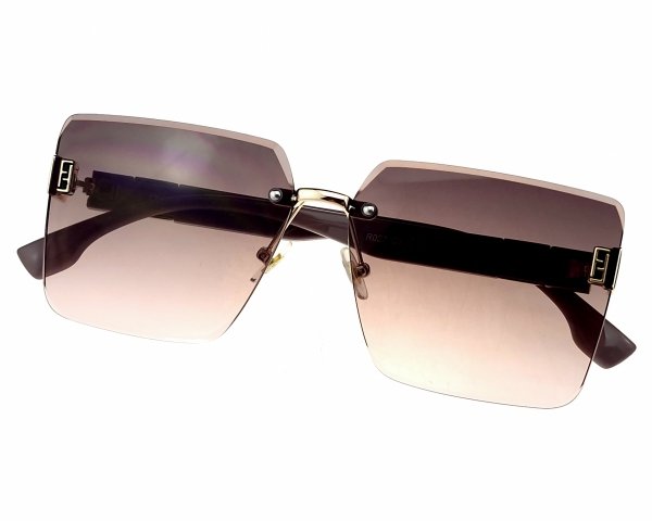 ok83 Damskie okulary przeciwsłoneczne ozdobne lato wakacje UV400
