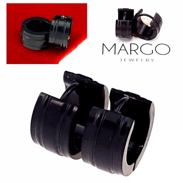 Золотые серьги из нержавеющей стали