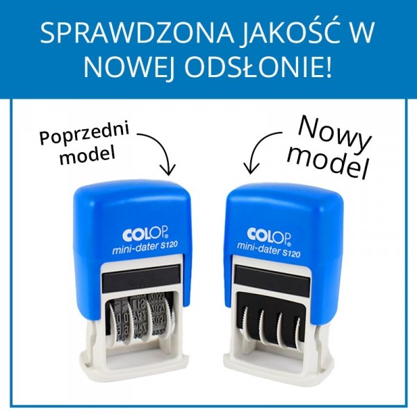 Mini Datownik S 120, rok dwucyfrowy