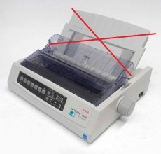 DRUKARKA IGŁOWA OKI 3390 FV GW12 KR BEZ TACY
