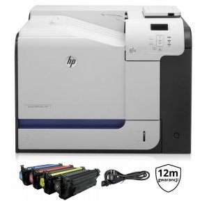 HP LaserJet Enterprise 500 color M551dn  | GW12 | LAN | SERWIS | DUPLEX | 1600 stron