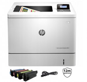 HP Color LaserJet M553DN | GW12 | LAN | SERWIS | DUPLEX | TONERY 100% DEMO 200 stron