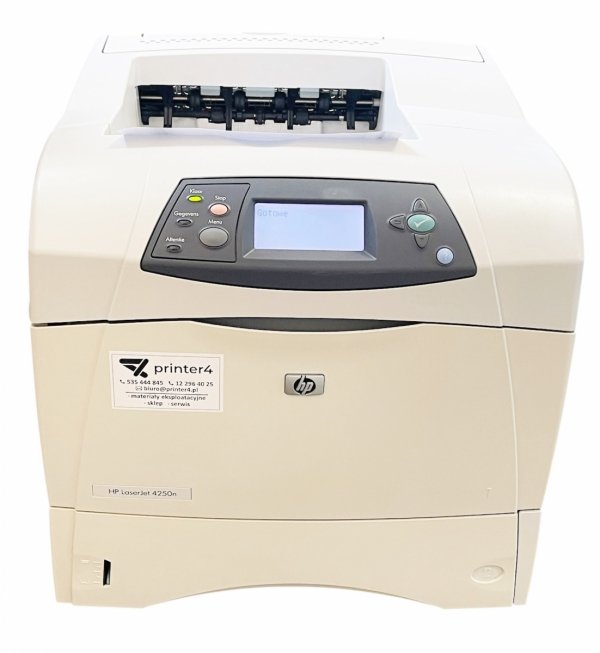 HP 4250dn | Drukarka Laserowa A4 | Sieciowa LAN | Duplex | 43 str/min | 95 000 str | Serwisowana