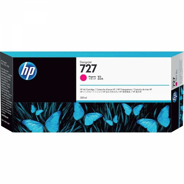 TUSZ HP 727 MAGENTA 300ml F9J77A ORYGINAŁ T920 T930 t2500 T2530