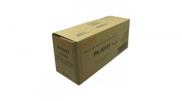 Oryginalny Toner Yellow UTAX PC3562 PK-5018Y, PK5018Y (1T02TWAUT0, 1T02TWATA0)