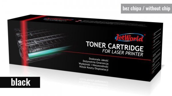 Toner JetWorld Black Canon CRG055K zamiennik CRG-055K (3016C002) (toner bez chipa - należy przełożyć z kasety OEM A lub X - zapo