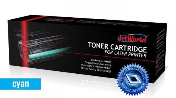 Toner JetWorld zamiennik HP 410X CF411X Color LaserJet Pro M452, M477 5K Cyan