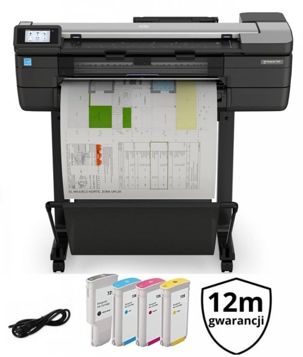 Ploter skaner A1 HP DesignJet T830 MFP Urządzenie wielofunkcyjne 